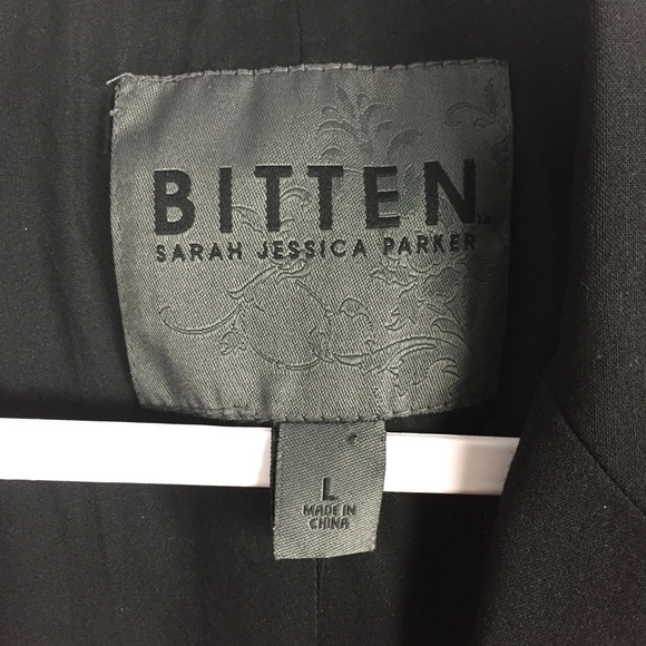 Bitten by SJP Black Wool Blend 2-Button Blazer NWT - Picture 3 of 8